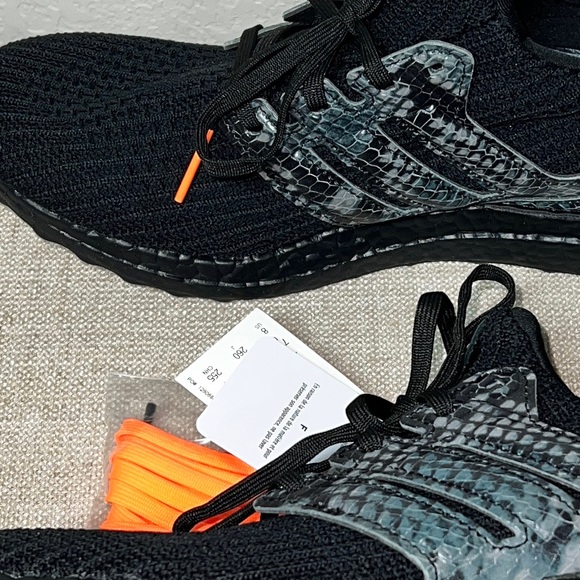 🆕 Adidas Ultra Boost Animal Pack DNA Black Python Sneaker FZ2733 Mens 8/Women 9 - Picture 10 of 12
